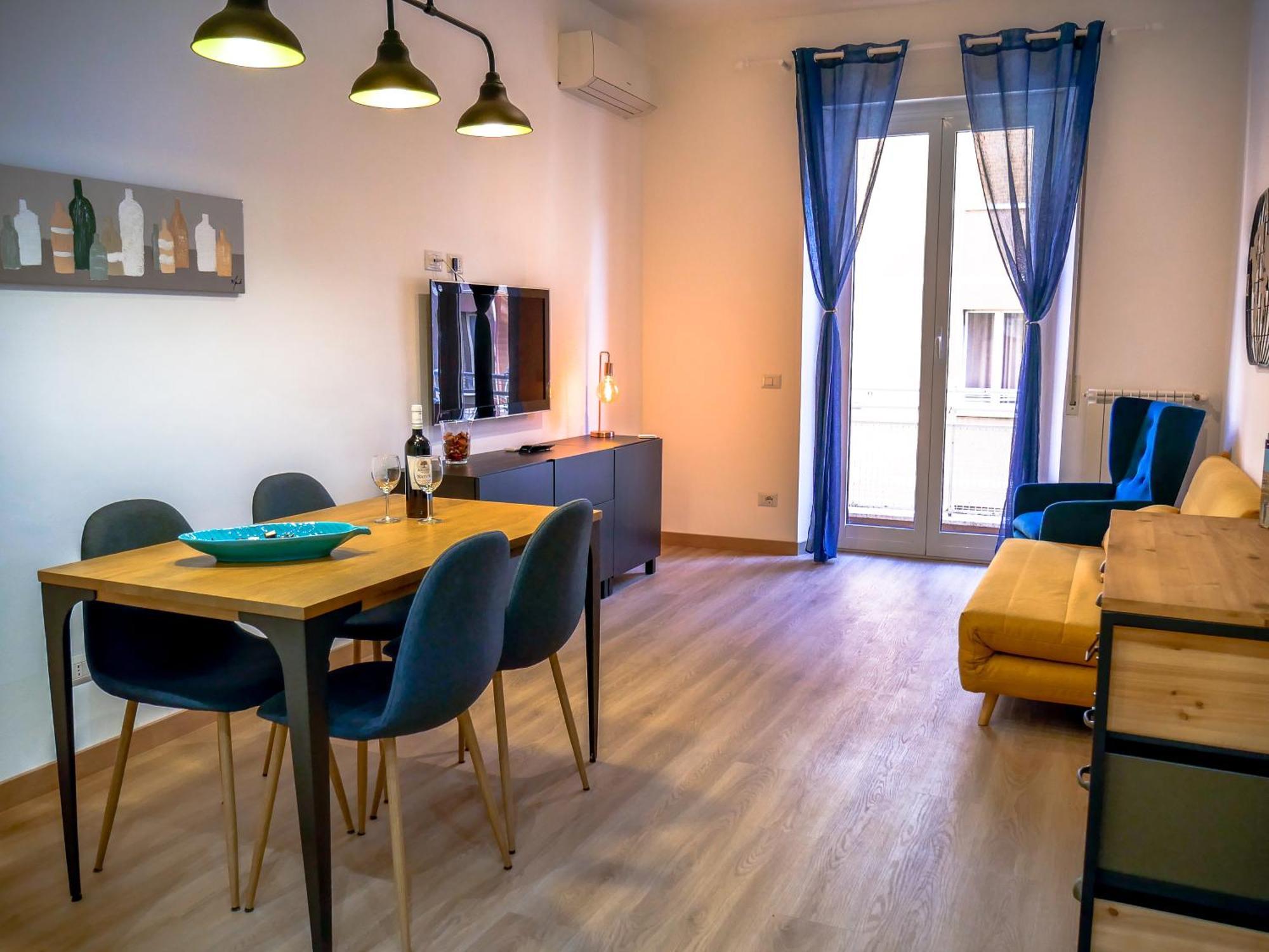 Chic Modern 2-Bedroom Near Metro Roma Exterior foto