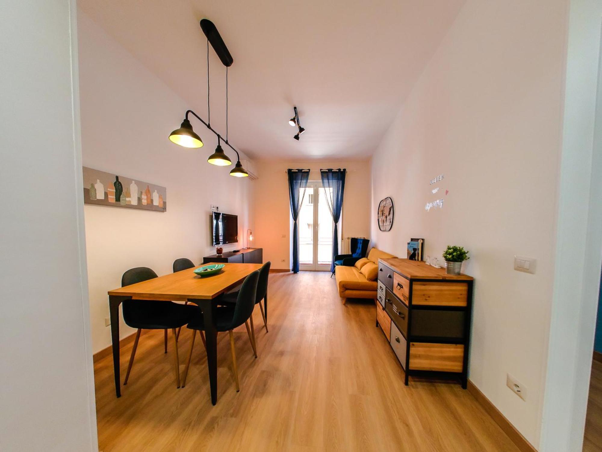 Chic Modern 2-Bedroom Near Metro Roma Exterior foto